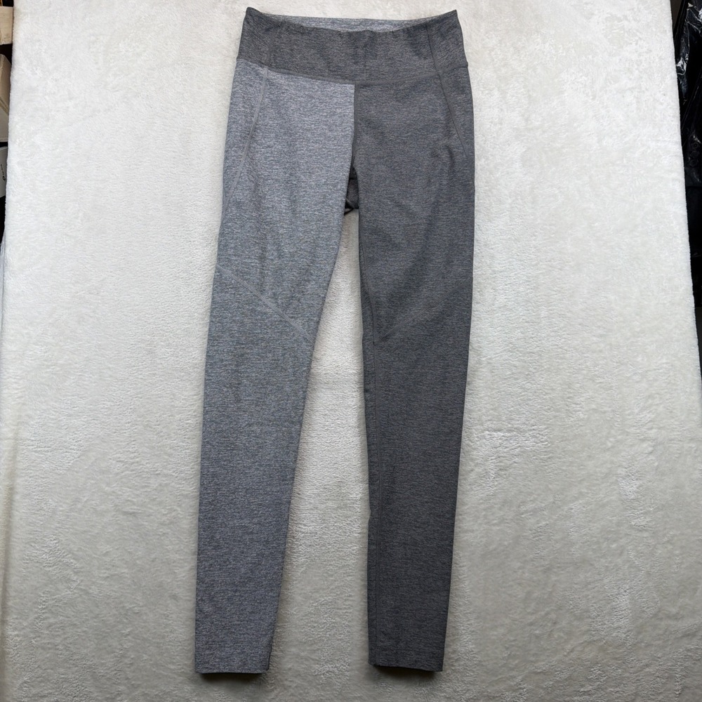 Outdoor Voices Womens Two Tone 7/8 Leggings Medium Gray Colorblock Workout